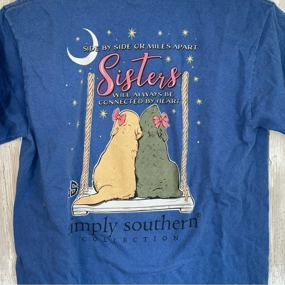 Simply Southern Sisters Tee - Picture 3 of 4